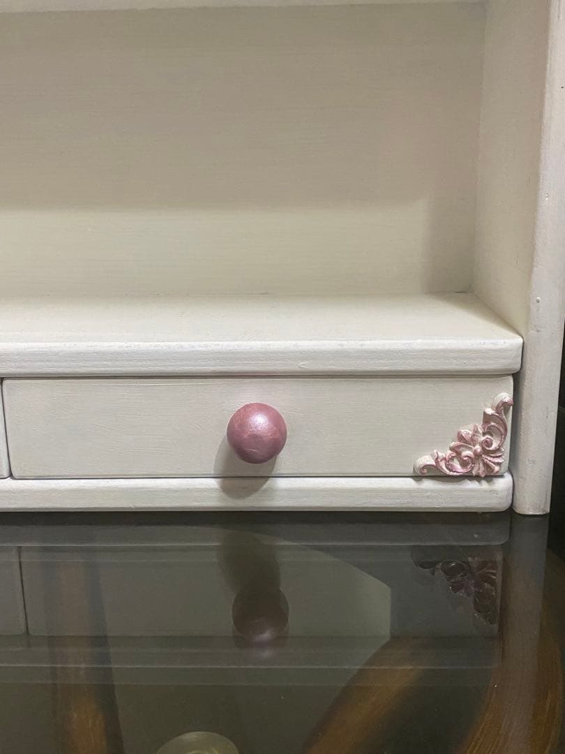 ヴィンテージ シェルフ♦️ロココ フレンチ アシンメトリー♦️引き出し♦️壁掛け可