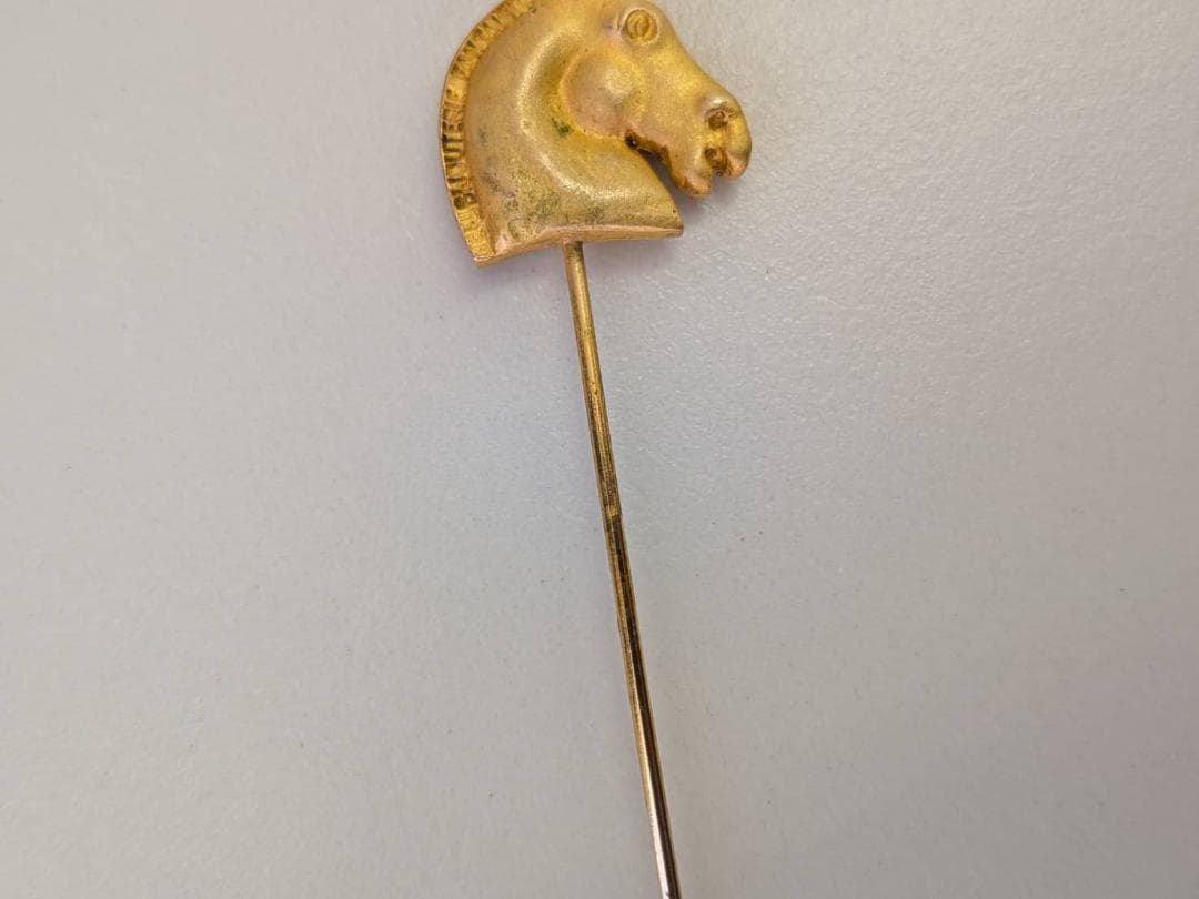 エルメス HERMES ブローチ ホース ホースピンブローチ レディース