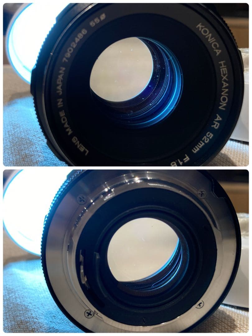 ★完動品＊美品★コニカfta／hexanon 52mm f1.8★初期保証
