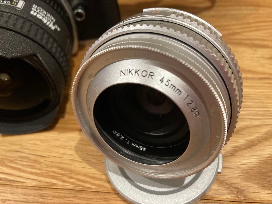 Nikon film camera FM3Aとレンズ2種