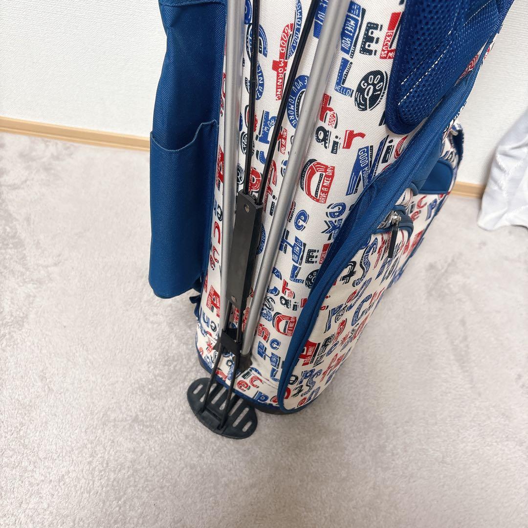 【美品】AZROF アズロフ 9型 スタンドキャディバッグ