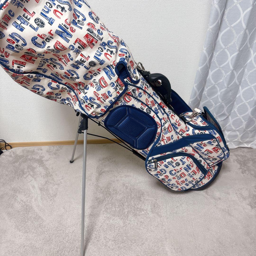 【美品】AZROF アズロフ 9型 スタンドキャディバッグ