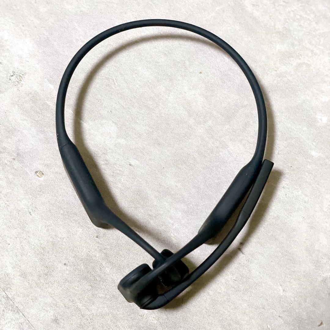 ほぼ未使用 Shokz OpenComm C102 骨伝導イヤホン 運転通話