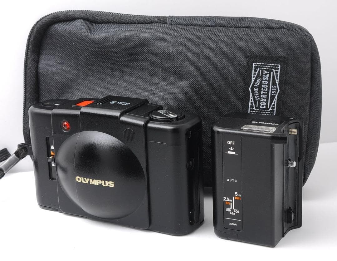 OLYMPUS XA2 カメラ A11フラッシュ ケース付 動作品 35mm