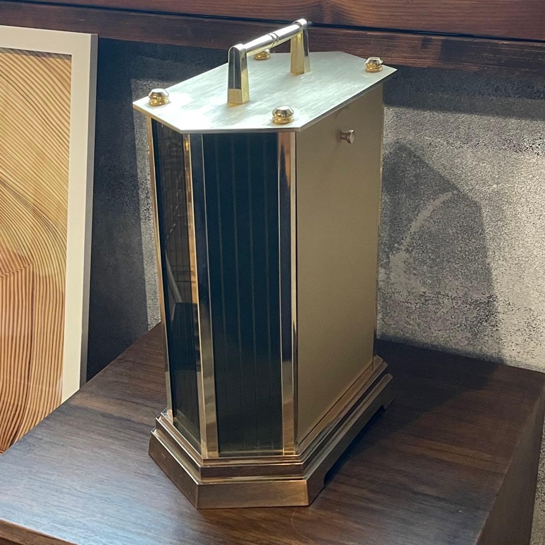 SEIKO 振り子付き置時計 ゴールド ブラック