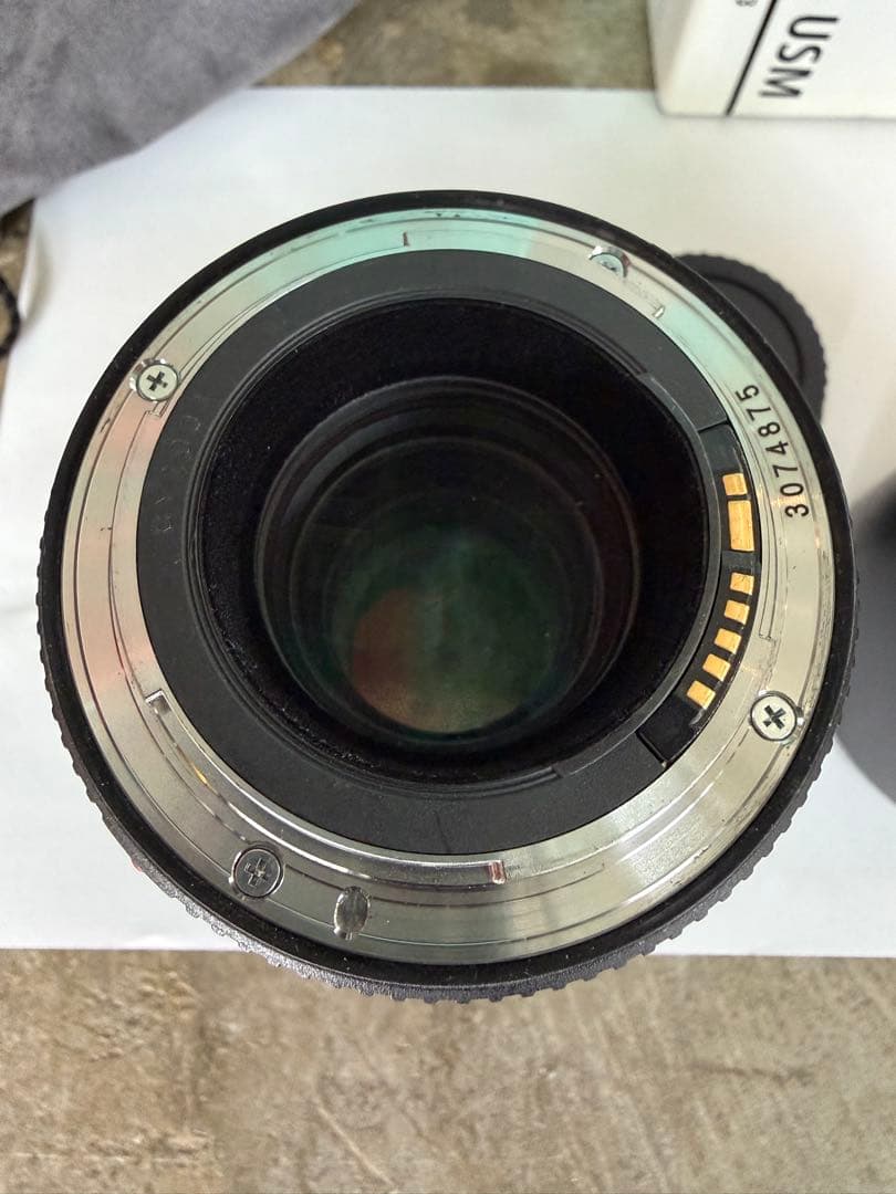 【美品】CANON/キャノン EF100mm F2.8L マクロ IS USM