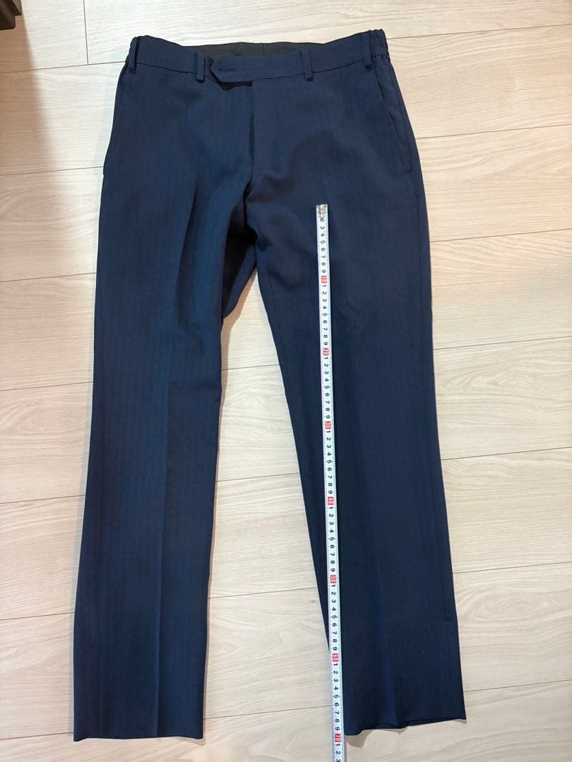 4S スーツセレクト　セットアップ　SLIM TAPERED_2 ネイビー　Y4