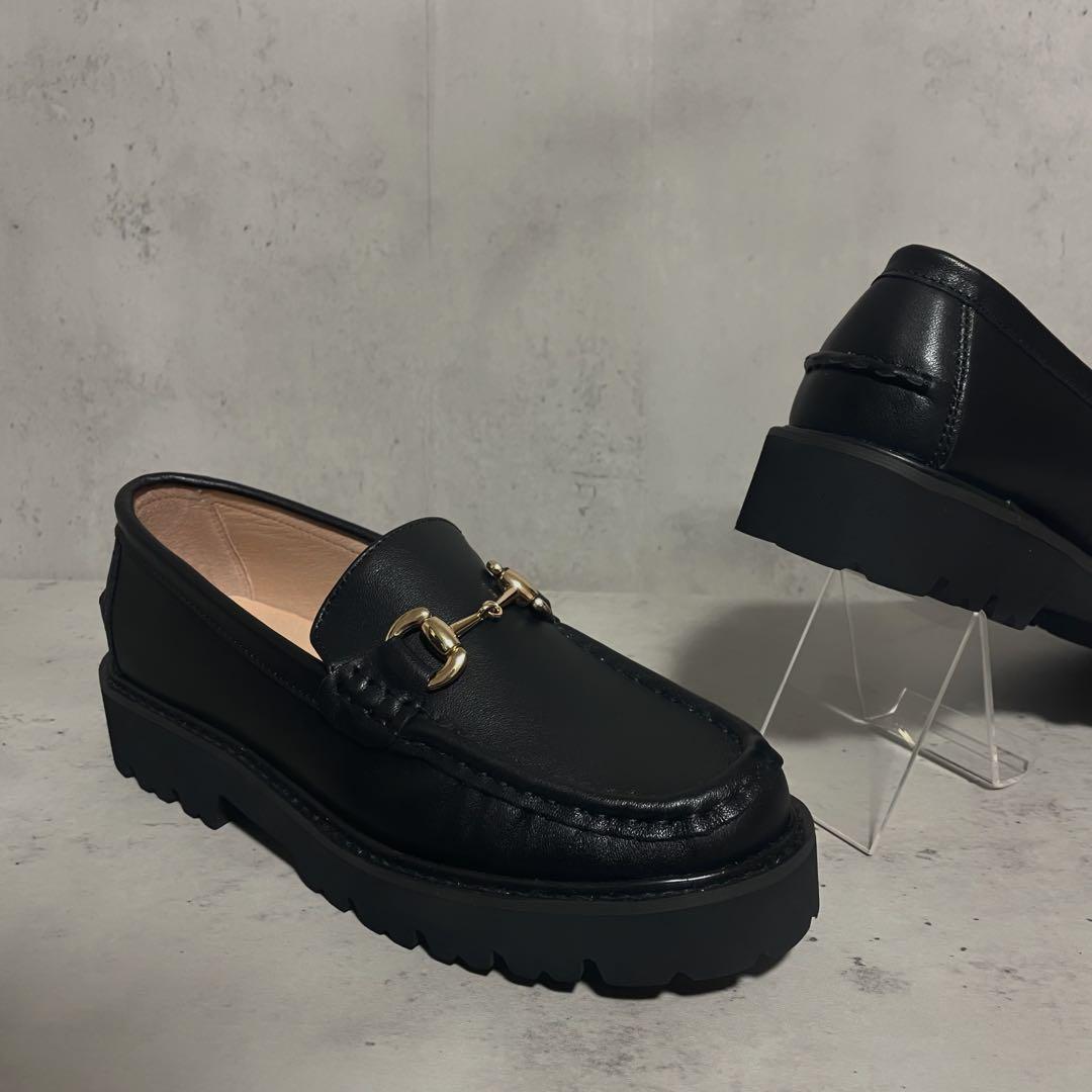 新品　FRAMeWORK REMME/レメ 別注ボリュームビットローファー