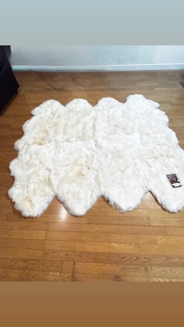 特大 ウィンドワード ラムスキンラグ 8匹物 WINDWARD コストコ 絨毯