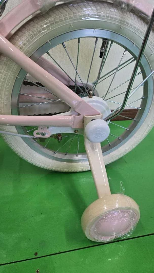 【さくらママ】子供用自転車 BUNNYデザイン 18インチ PINK