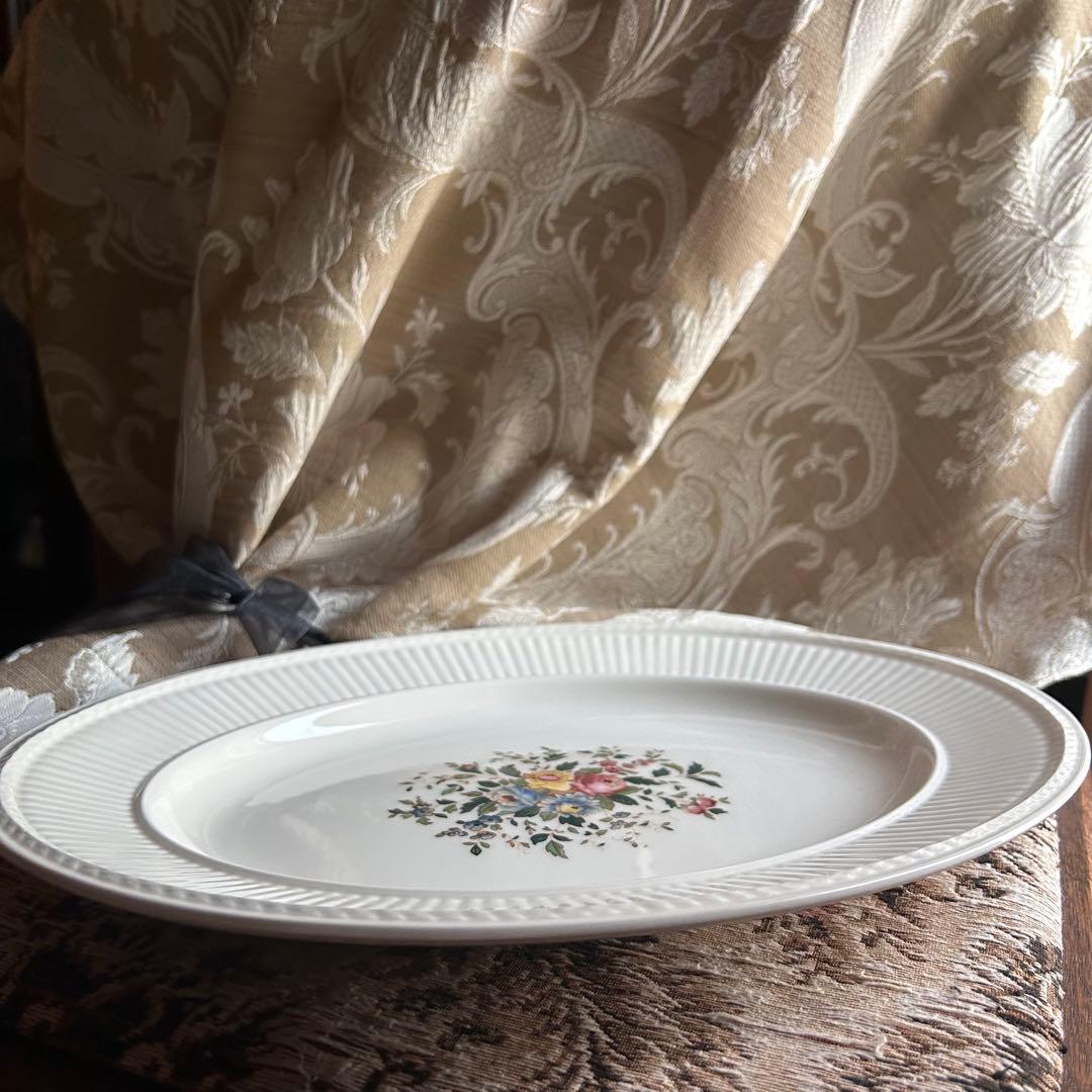 美品 英国製  Conway 英国の伝統美が息づく器ꕤ︎︎オーバル皿