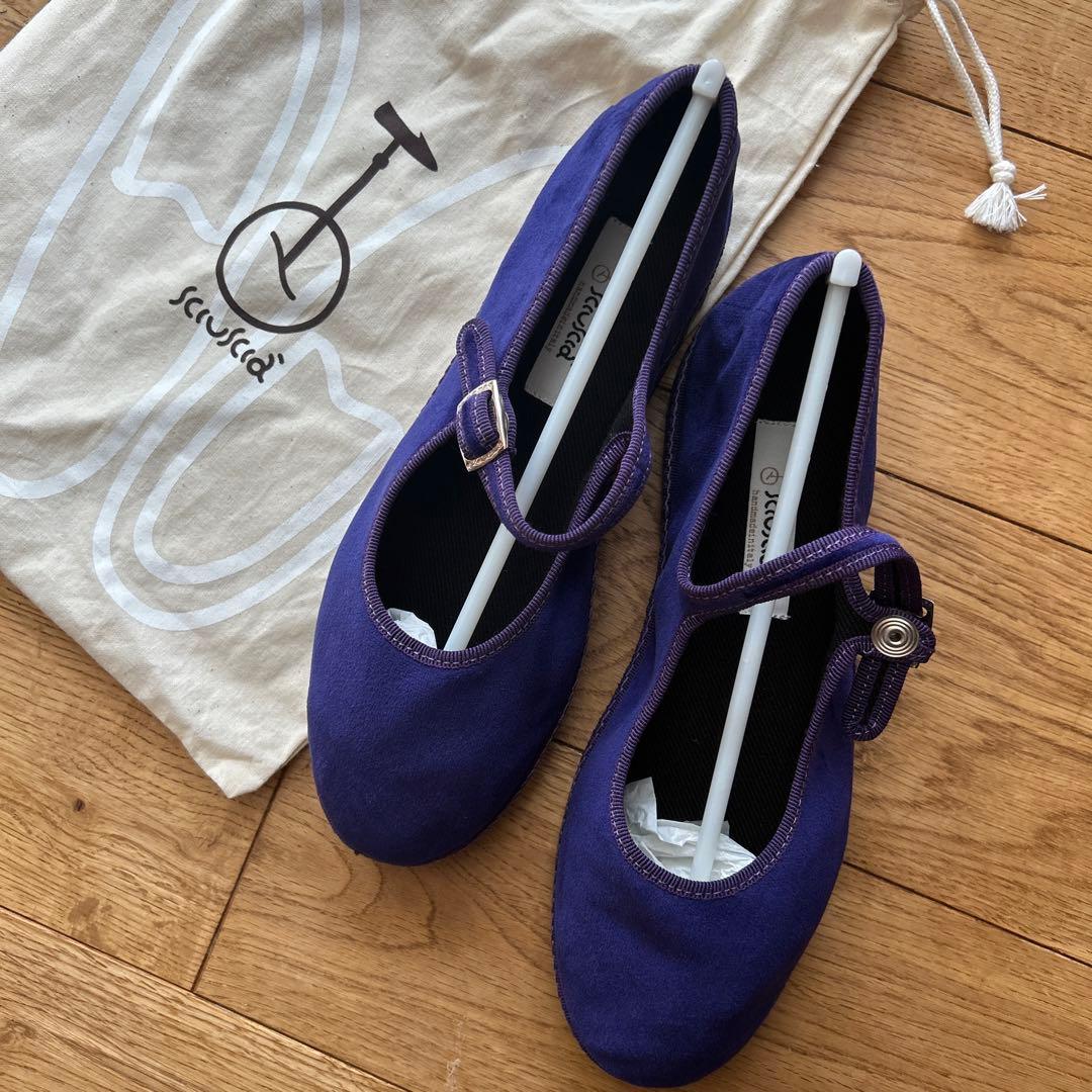 【2点セット】未使用！Sciuscia シューシャ フラットシューズ 37