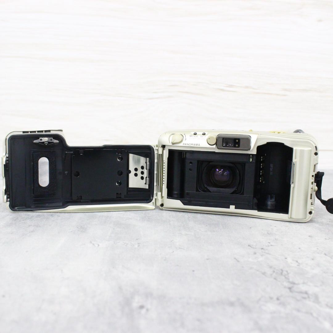 ◇オリンパス μズーム 115デラックス 三脚＆リモコン付き フィルムカメラ