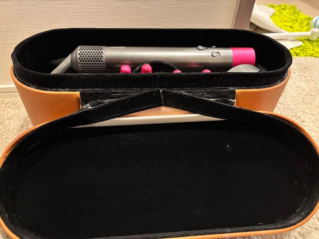 トラベルバッグ付！ Dyson Airwrap HS01 40mm/ハードブラシ