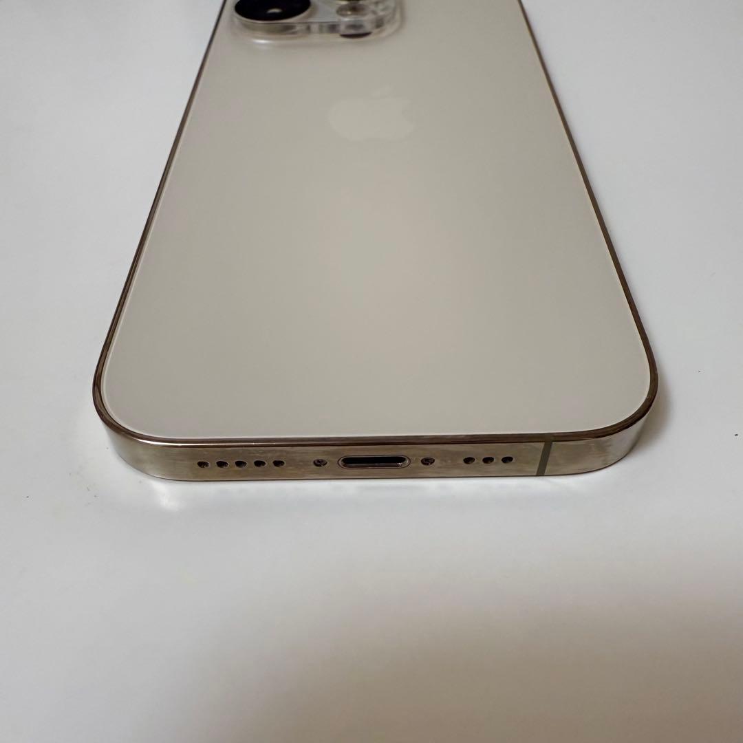 【美品】Apple iPhone 14 Pro本体 ゴールド　128GB