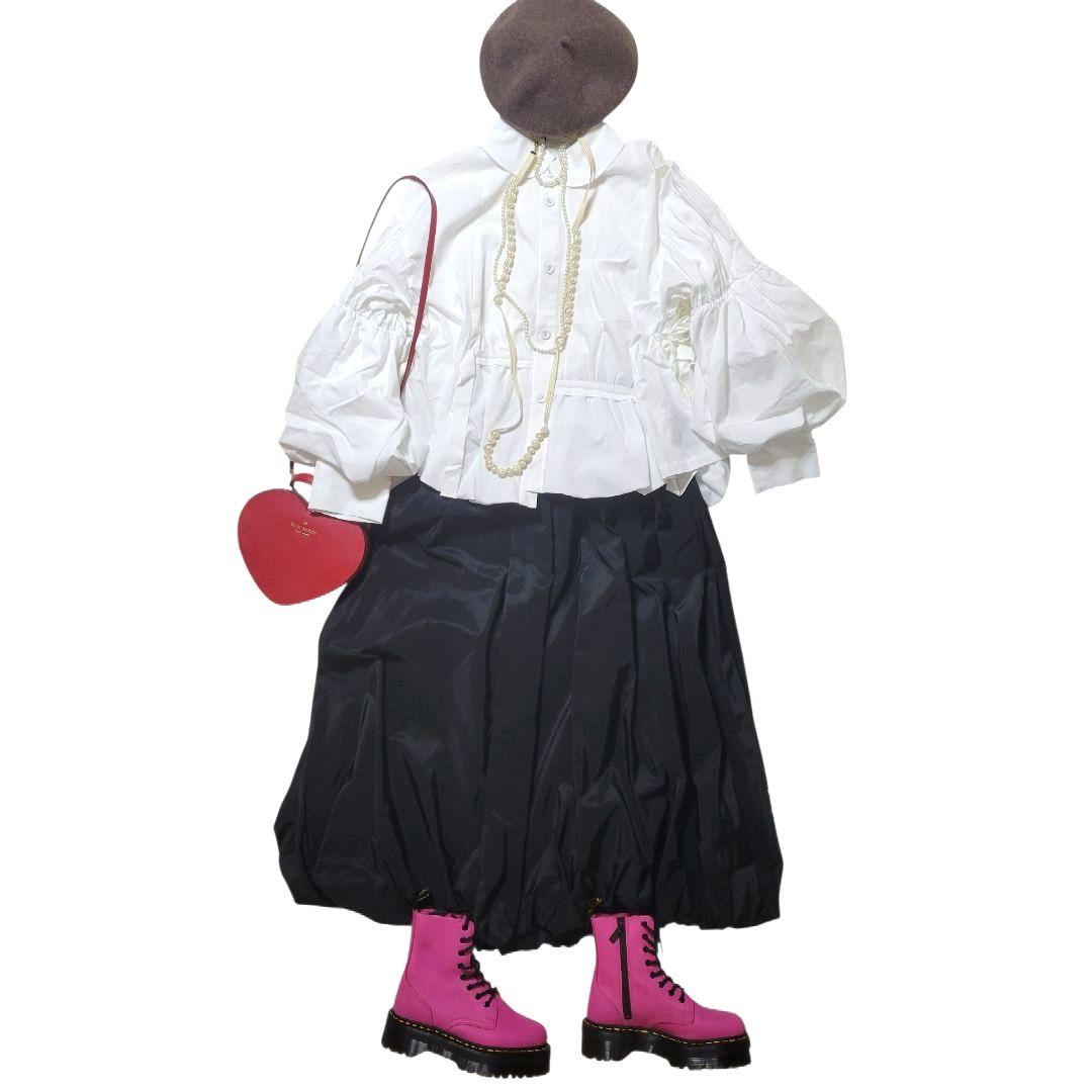 ♡のんちくりん♡frankygrow♡ブラウス&スカート