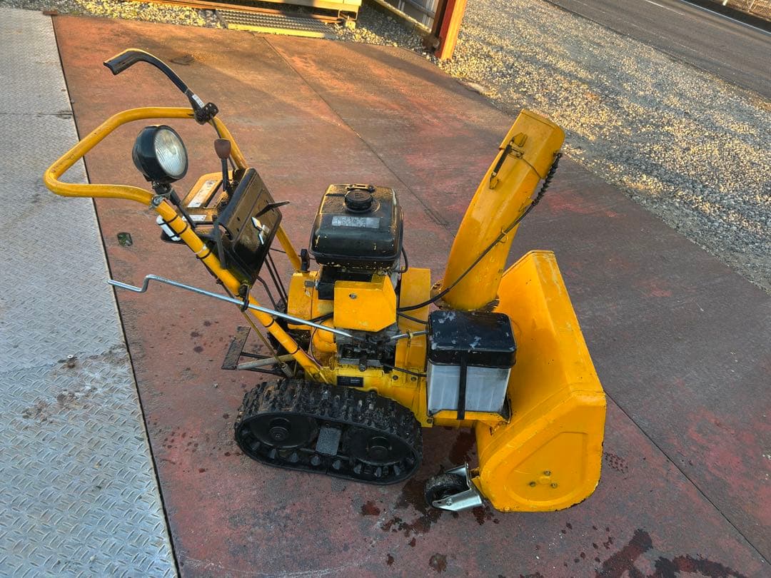 除雪機　動作品　取引限定