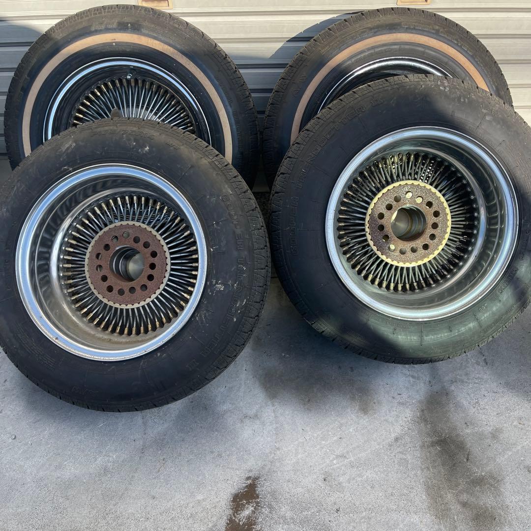 14インチ ワイヤー・ハンマー付きホイールセット ローライダー