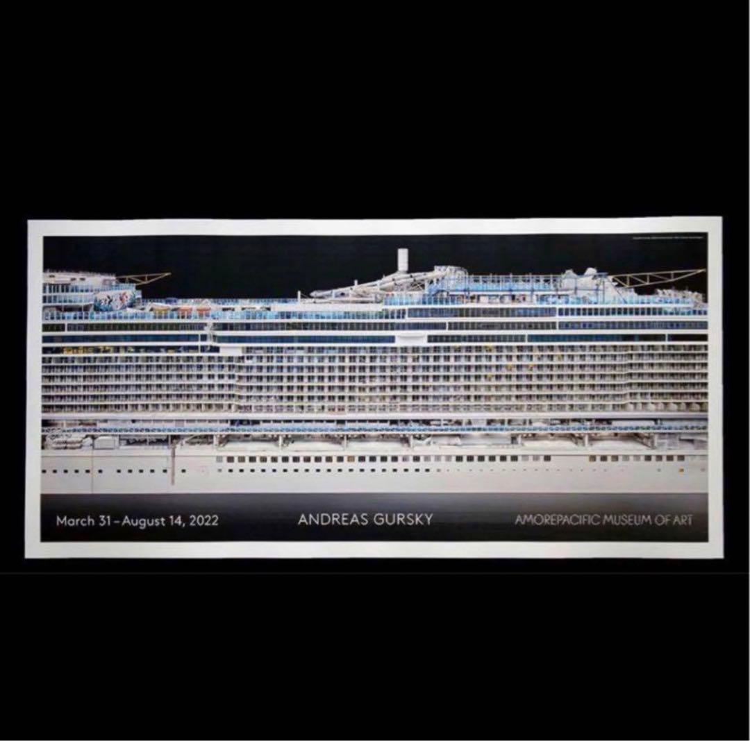 【残1枚】アンドレアス・グルスキー　エキシビジョンポスター① GURSKY