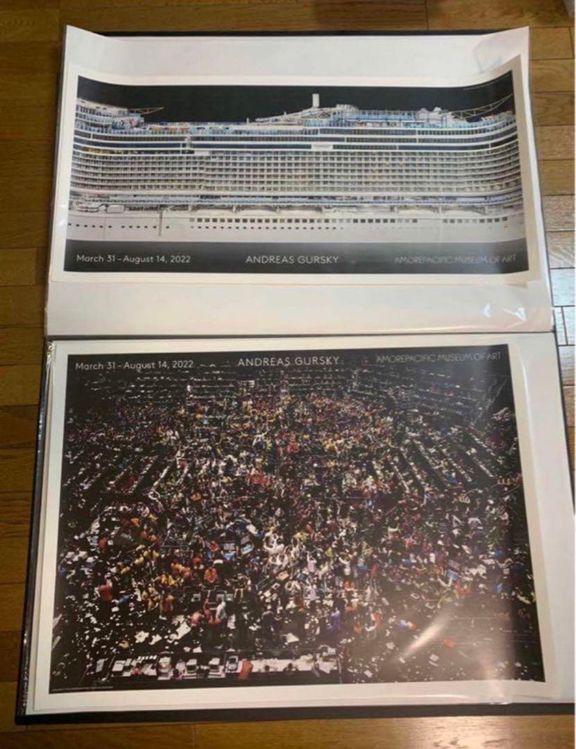 【残1枚】アンドレアス・グルスキー　エキシビジョンポスター① GURSKY