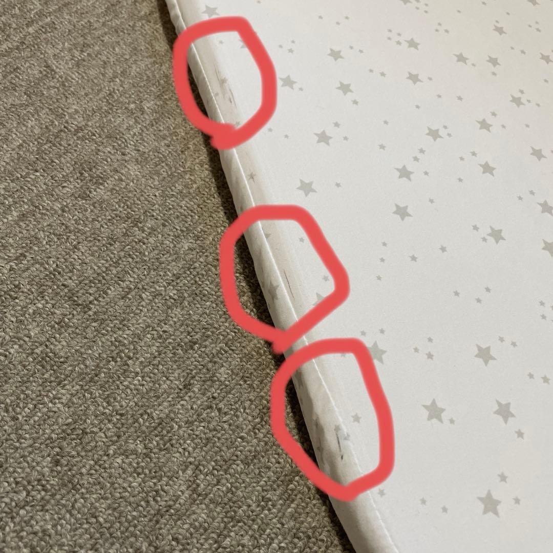 ベビーベッド　HZDMJグレー