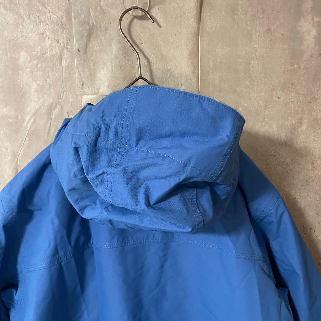 Burtonバートンスキーウェアスノーボードジャケットパーカーフード付き青ブルー