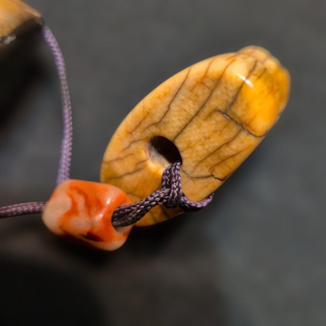 金蒔絵　印籠　人物根付