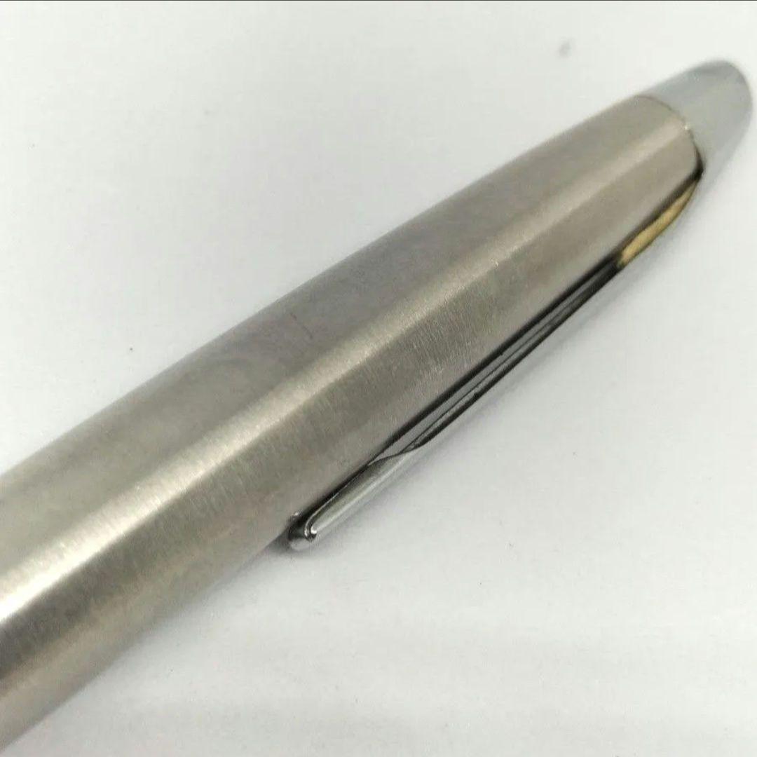 パイロット ミュー 万年筆 PILOT シルバー ステンレス ショート軸 廃番