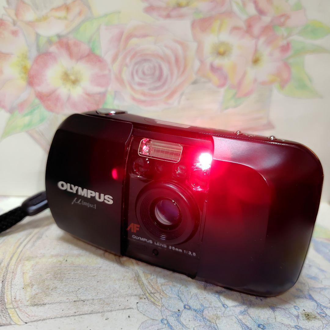 ☆☆極上美品❕希少　完動品☆☆初代OLYMPUS μ[mju:]