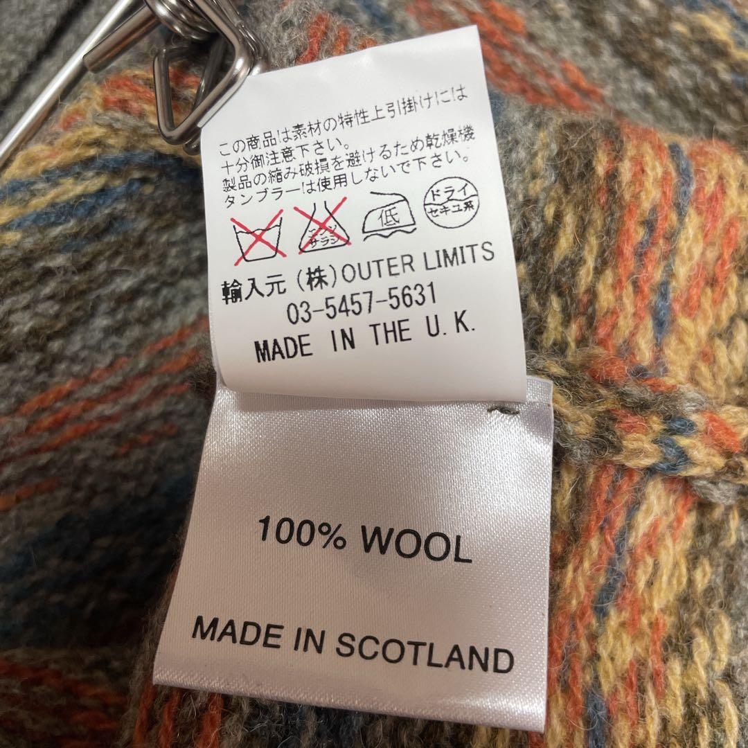 Nigel Cabourn フェアアイル ニットベスト スコットランド製