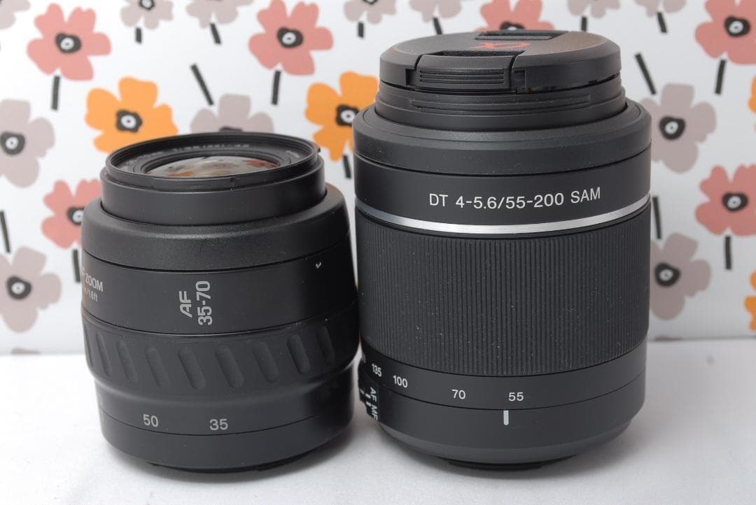 ❤SONY α57❤ショット数1848回！❤望遠レンズセット❤一眼レフカメラ❤