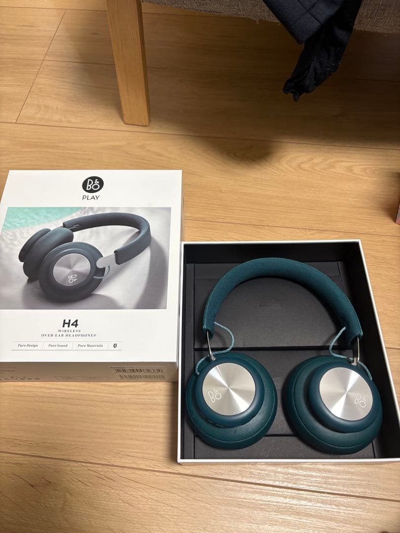 B&O PLAY H4 ワイヤレスヘッドホン ティール