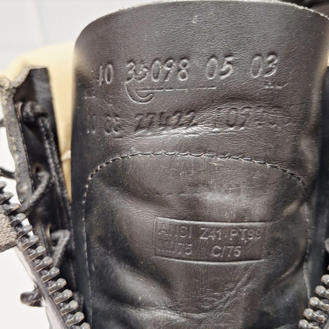 【希少】 CHIPPEWA ヴィンテージ ファイヤーマンブーツ 28 黒 10D