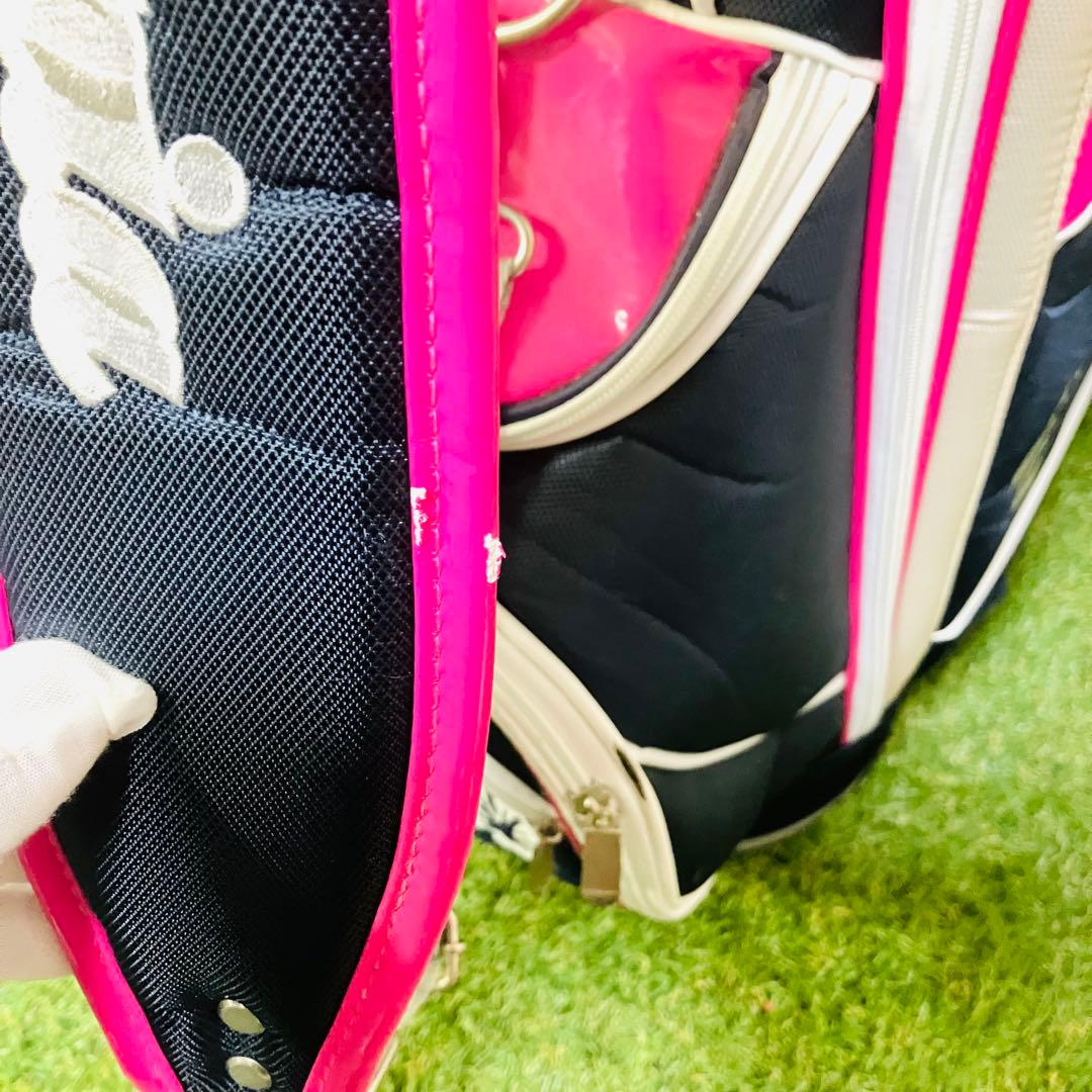 フィットウェイ レディース ゴルフクラブセット 8本 花柄 キャディバック