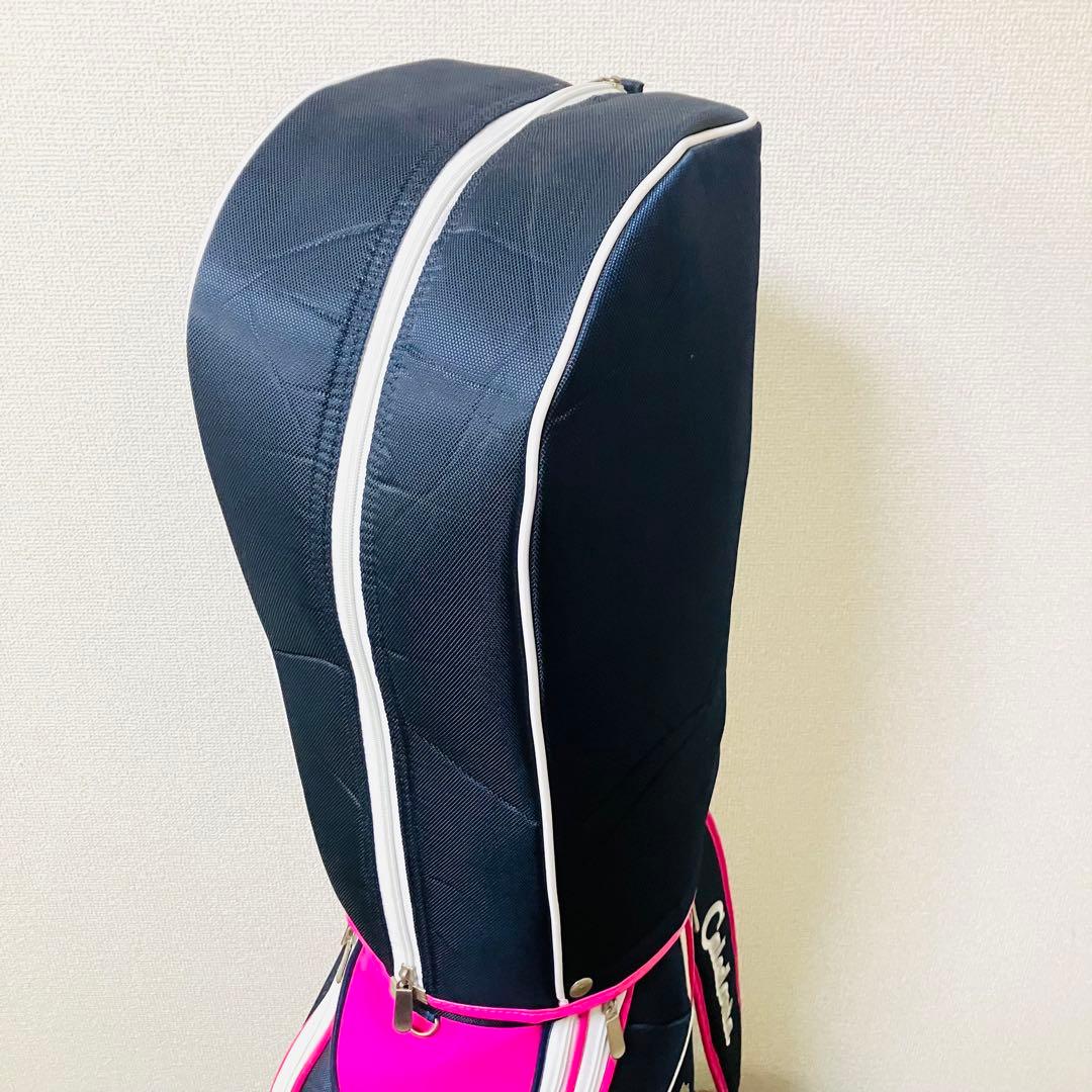 フィットウェイ レディース ゴルフクラブセット 8本 花柄 キャディバック