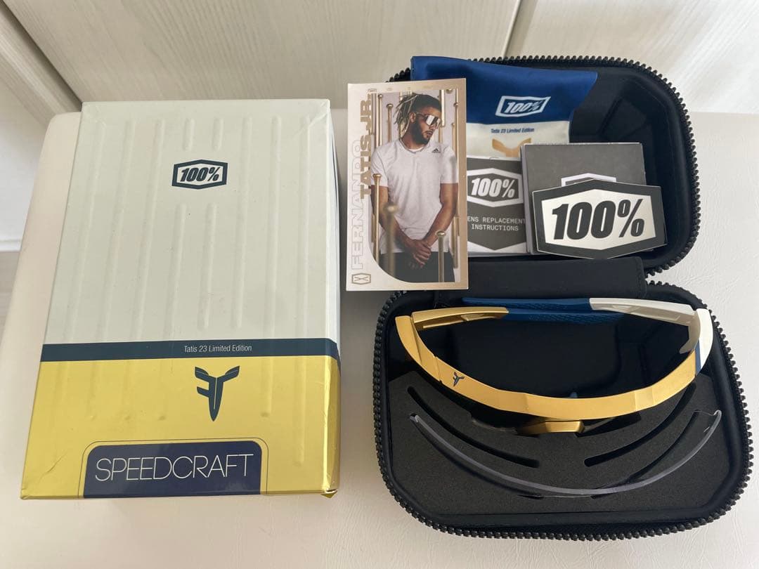 タティスJr. 100% ワンハンドレッド speed craft サングラス