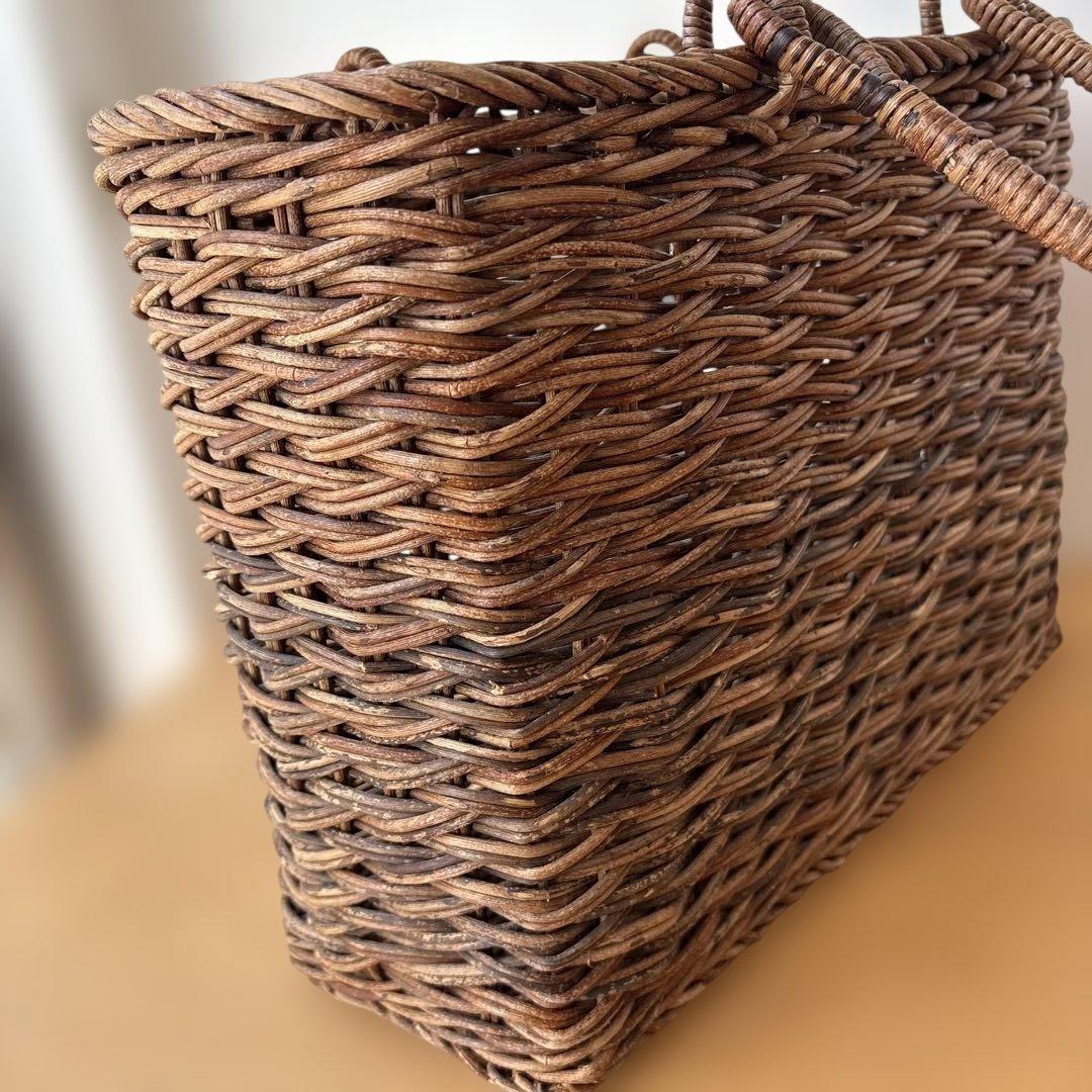 希少 あけび かごバッグ 国産 手仕事