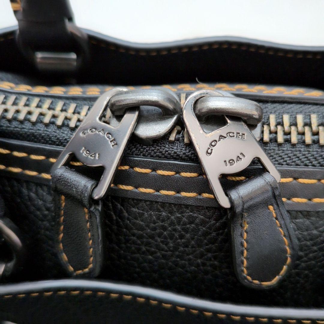 【極美品 レア】コーチ　ローグ　スリム　ブリーフケース　2WAY　ビジネスバッグ