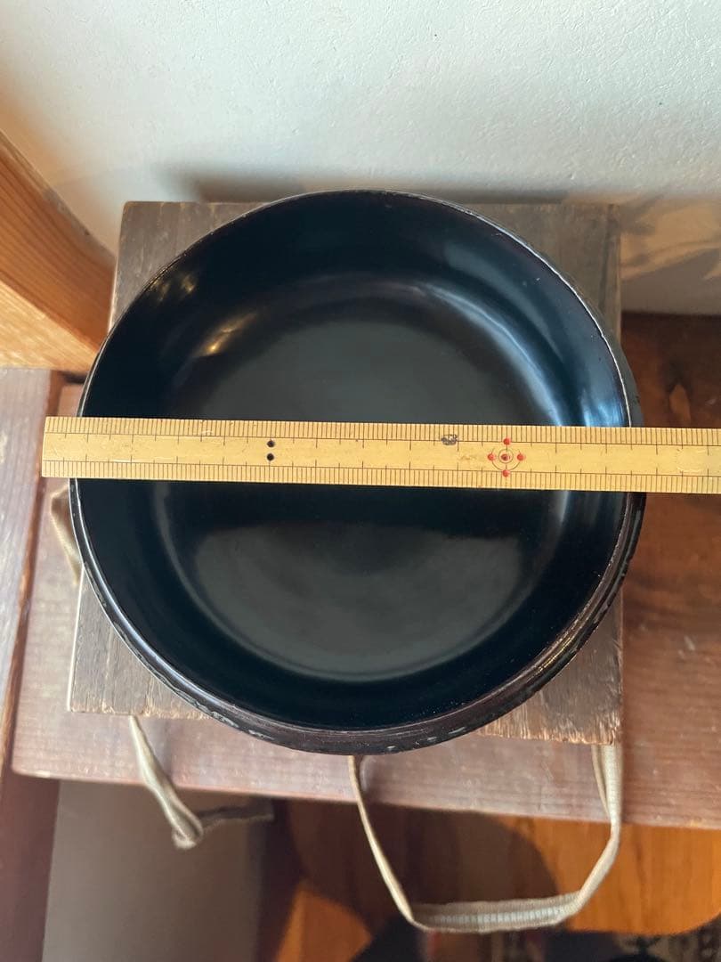 唐物　菓子器　漆器　時代物　蓋物　螺鈿