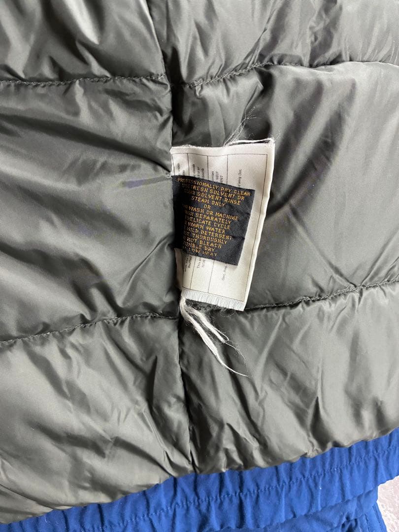 80s Eddie Bauer 黒タグ グースダウンジャケット L ビンテージ