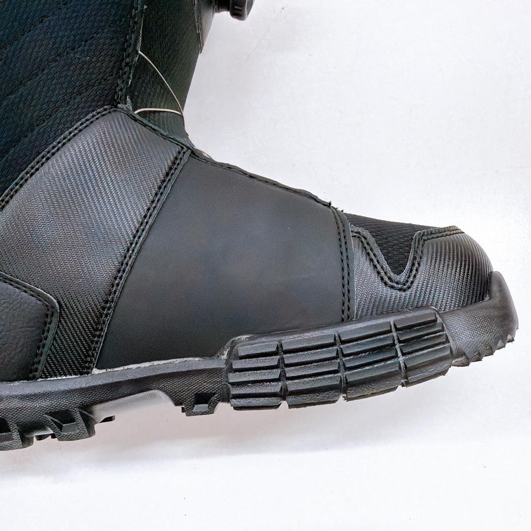 【良品】DC スノーボードブーツ BOA ブラック　25.5cm　メンズ