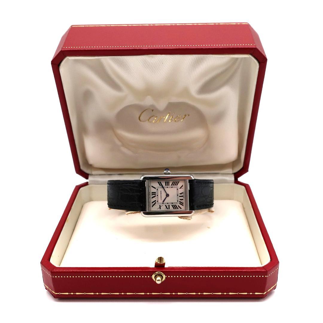あや様 Cartier カルティエ タンクソロ SM W1018255