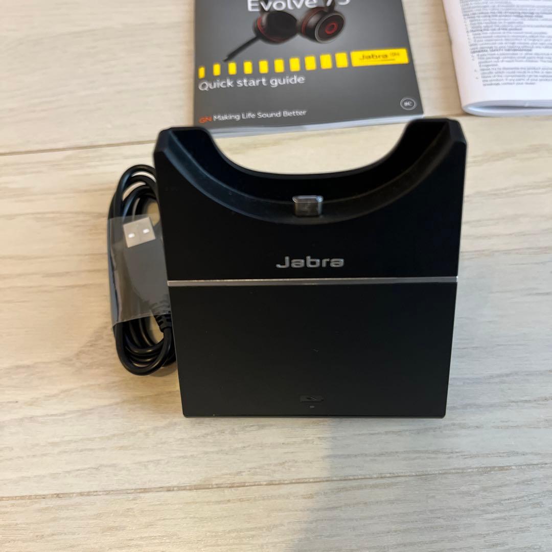 JabraEvolve 75 ヘッドセット　Bluetooth ノイズキャンセル