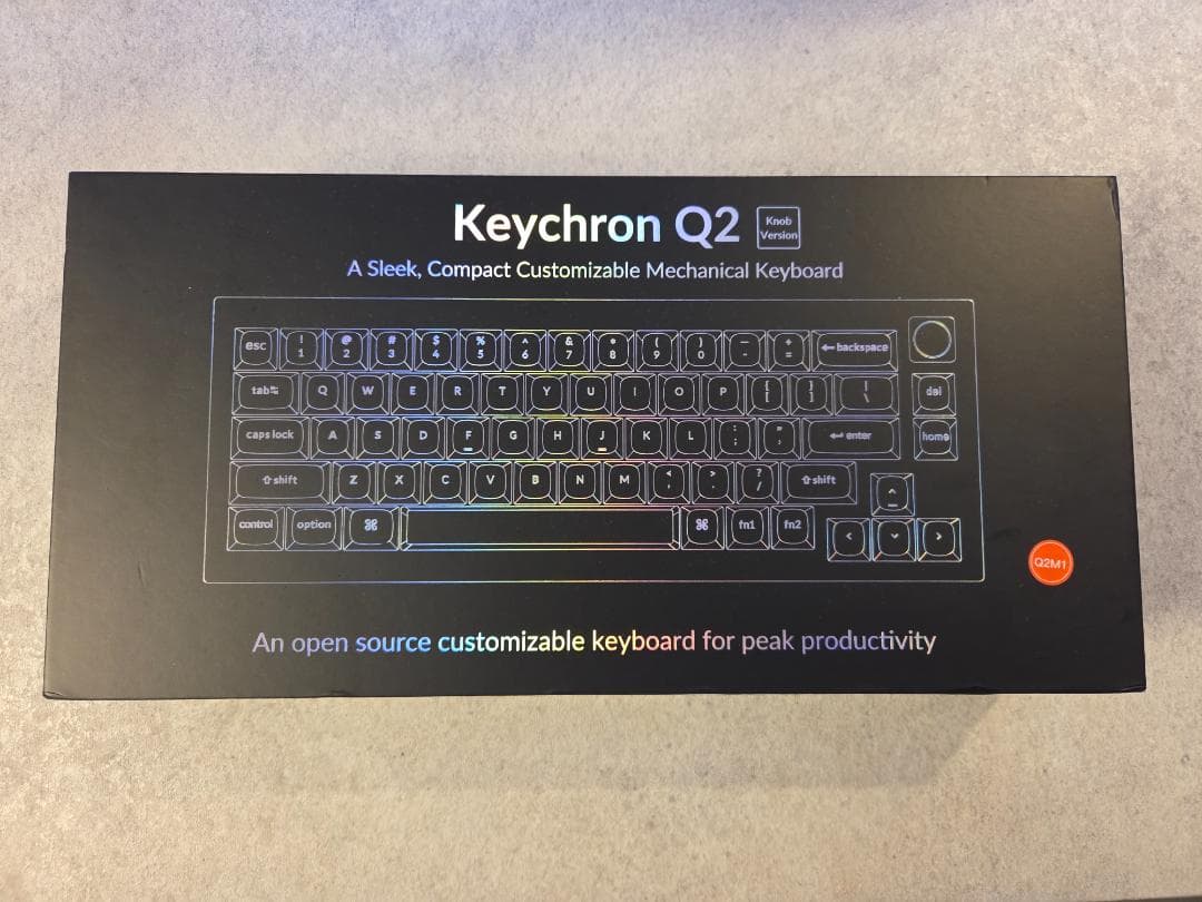keychron Q2 キーボード　箱あり