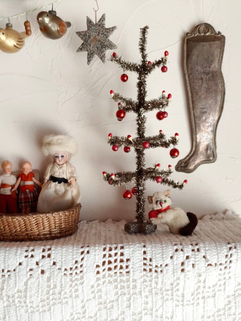 【suumaさま】vintage figure ୨୧ * 白茶 ふわふわ猫ちゃん