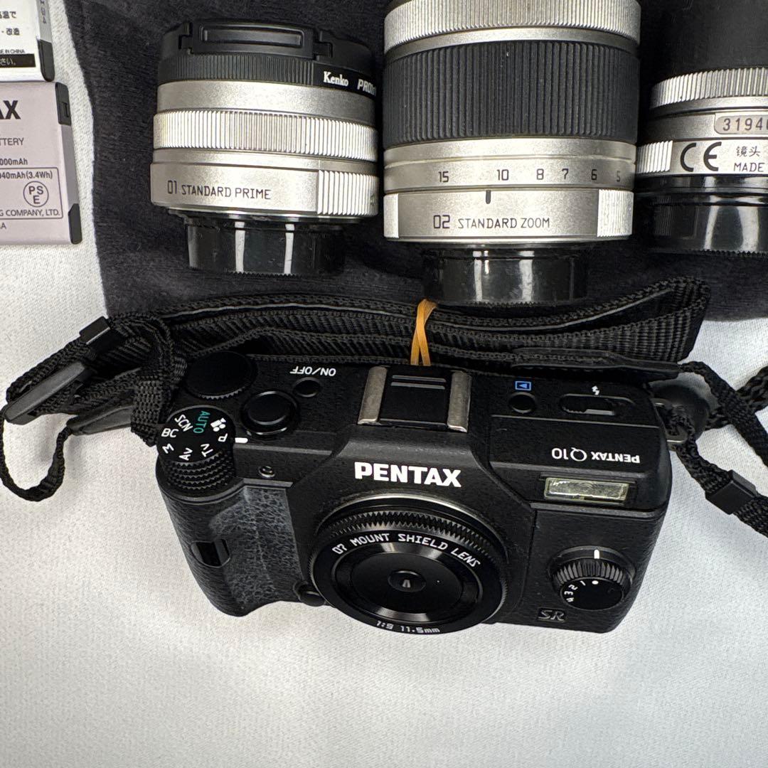 PENTAXQ10 ボディとレンズ ショット数422枚
