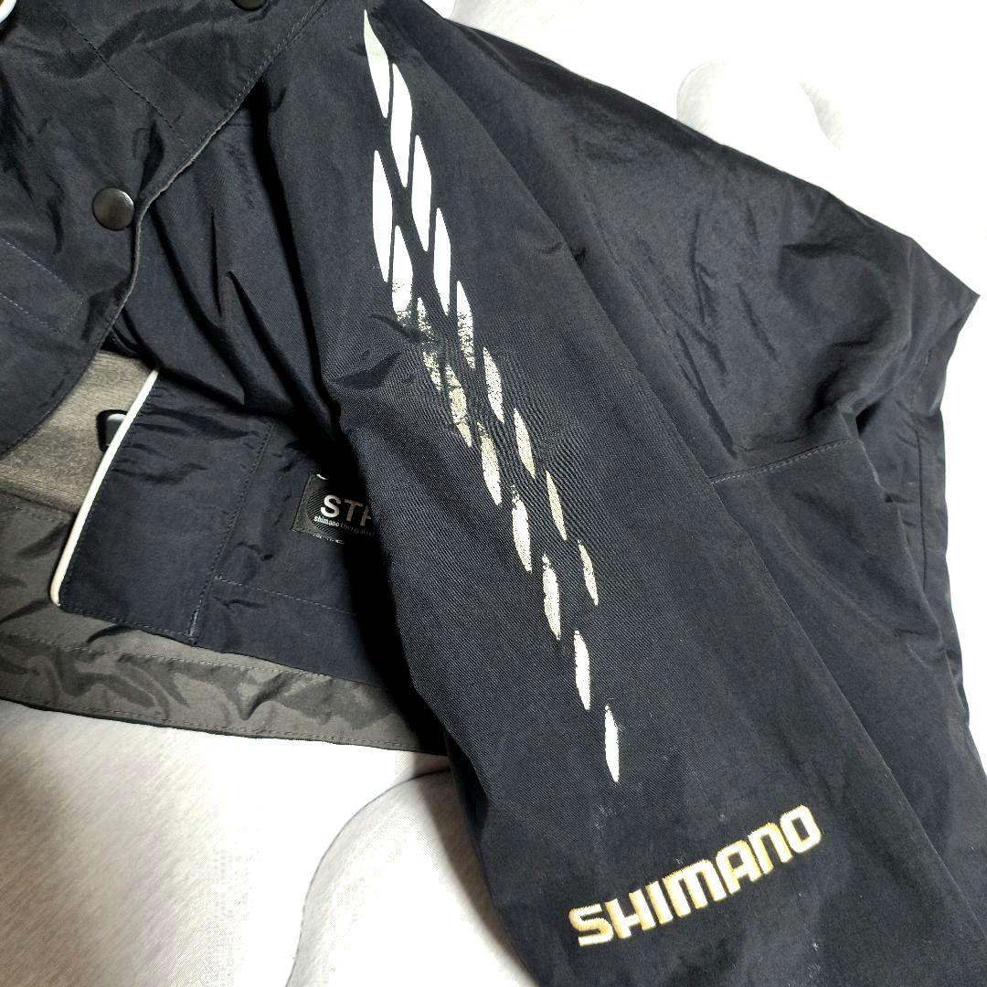 ラ*ク様 M シマノ ウォームスーツ ドライシールド フィッシングスーツ 防寒着