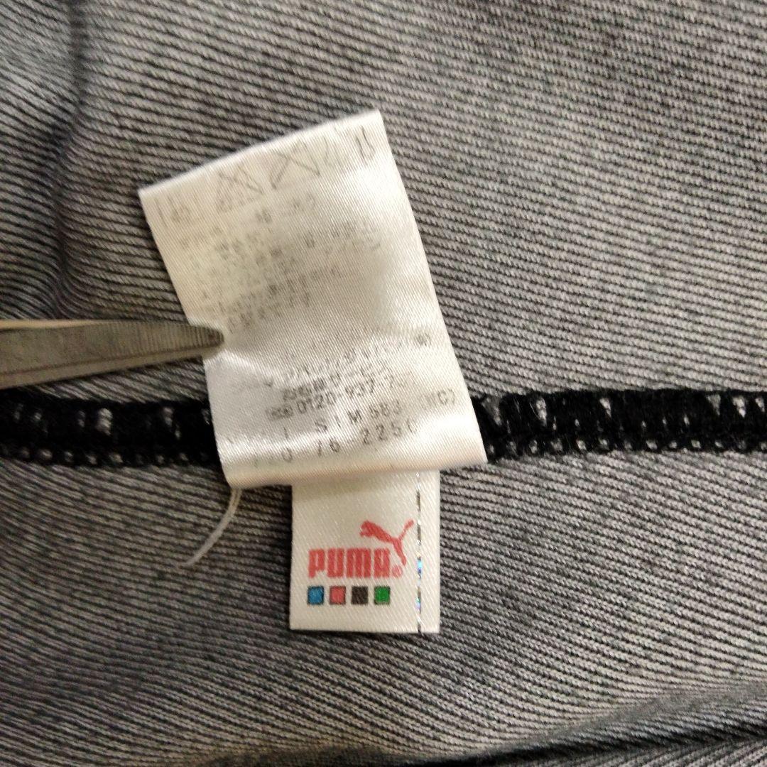 PUMA ベロア ジャージセットアップ Lサイズ グレー