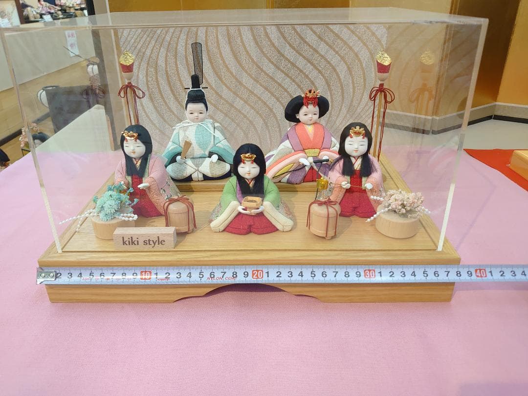 ●木目込み人形　●三人官女　●新品