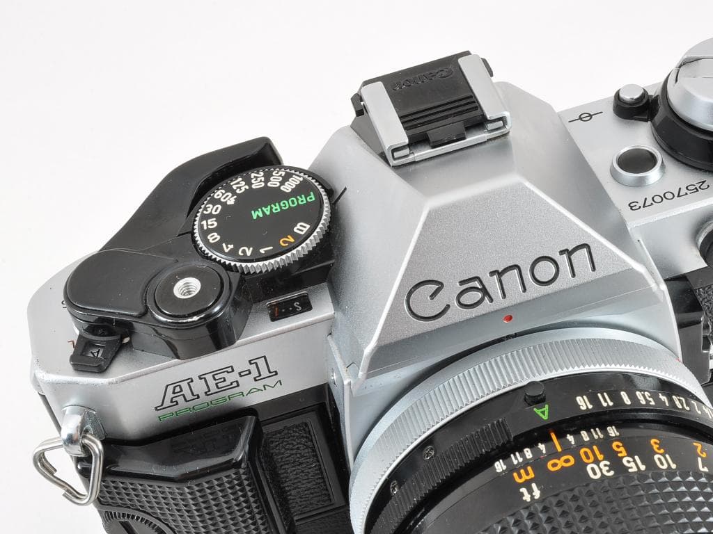 キヤノン AE-1 PROGRAM シルバー FD 50/f1.4 SSC 動確